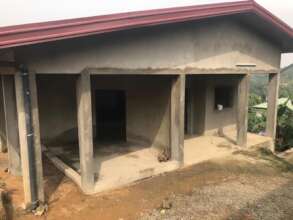 Unfinished ground floor