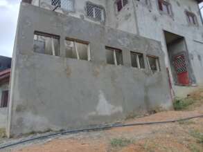 external toilet block