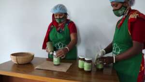 Mangrove pickle making by local women