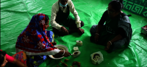 Sundarbans biodiversity sculpture with honey wax