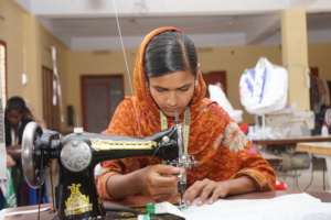 Coastal women are earning by tailoring