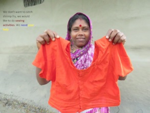 Help rural women to get sewing training