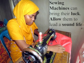 Support them for sewing machine