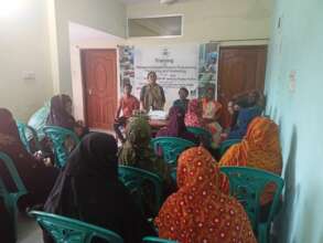 Mangrove-based product processing training