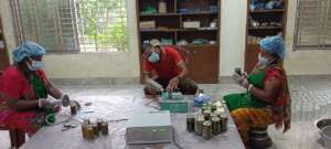 Packaging the mangrove based product.