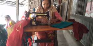 Tailoring for livelihood and education