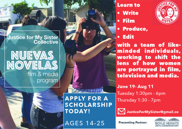 Nuevas Novelas workshops in Boyle Heights