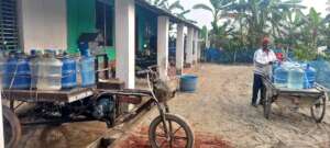 Safe drinking water for coastal people