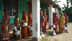 Water Crisis among the coastal women.