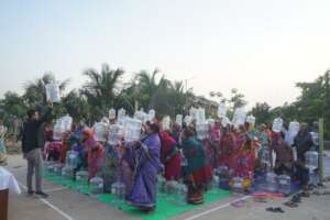 Distribute water jar