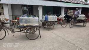Supplying water for far away people