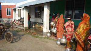 Water supply facilities in Dacope