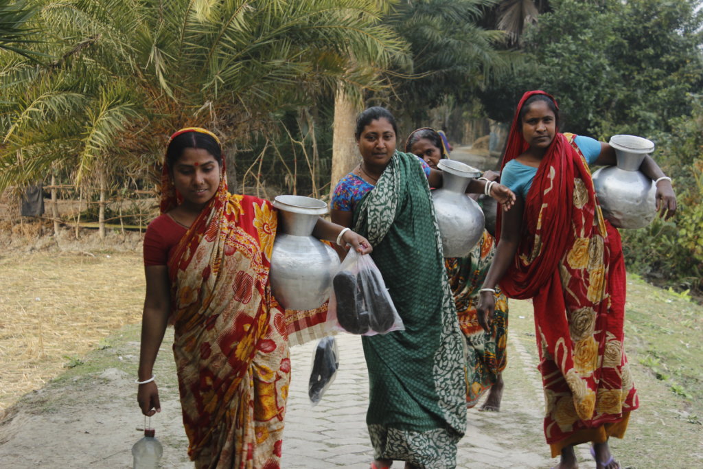 Access to potable water for coastal people