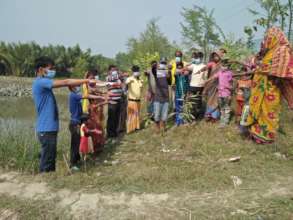 Taking oath for conserving mangrove ecosystem