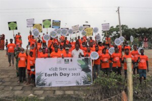 Local people particiaption in Earth Day 2022 event
