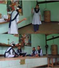 School Children Awareness Play on Indian Pangolin