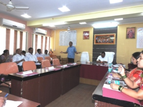 Meeting with Education Department.