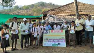 Awareness Board Installation, leaflet distribution