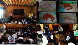 Drawing Competition at Z.P. School, Chikhali.