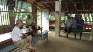 Interaction with local community members