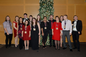 The Teens join the Gala Event to help raise funds