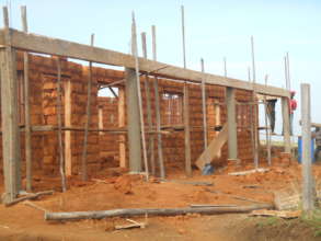 Newly constructed block.