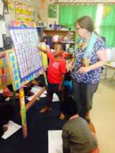 Debbie with younger African Angels