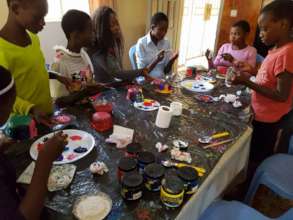 Crafts in the girls home
