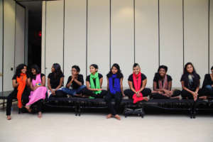 Theater with all the Kranti girls - my favorite!