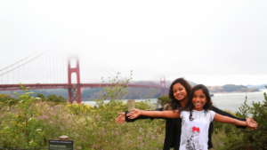 Me with the youngest Kranti girl in San Francisco!