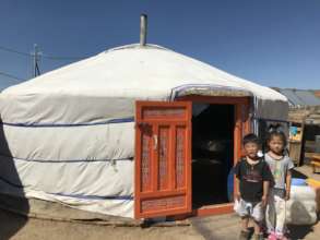 Hi, we are Odger's brother and sister.