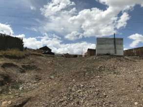 Grandparents' yurt on the hard walk hill