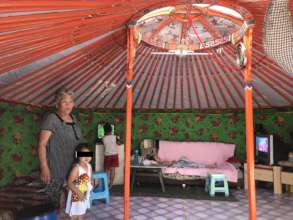 I love my grandma to stay with us!