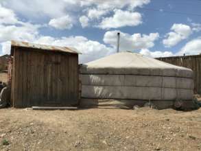 Grandparents' old yurt