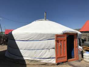 Odger's new ger home