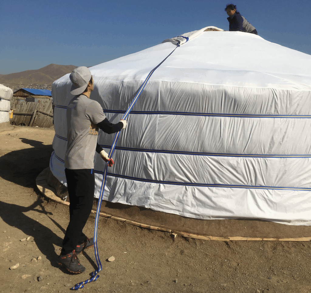 A Dream Home, GER for Mongolian Needy Children