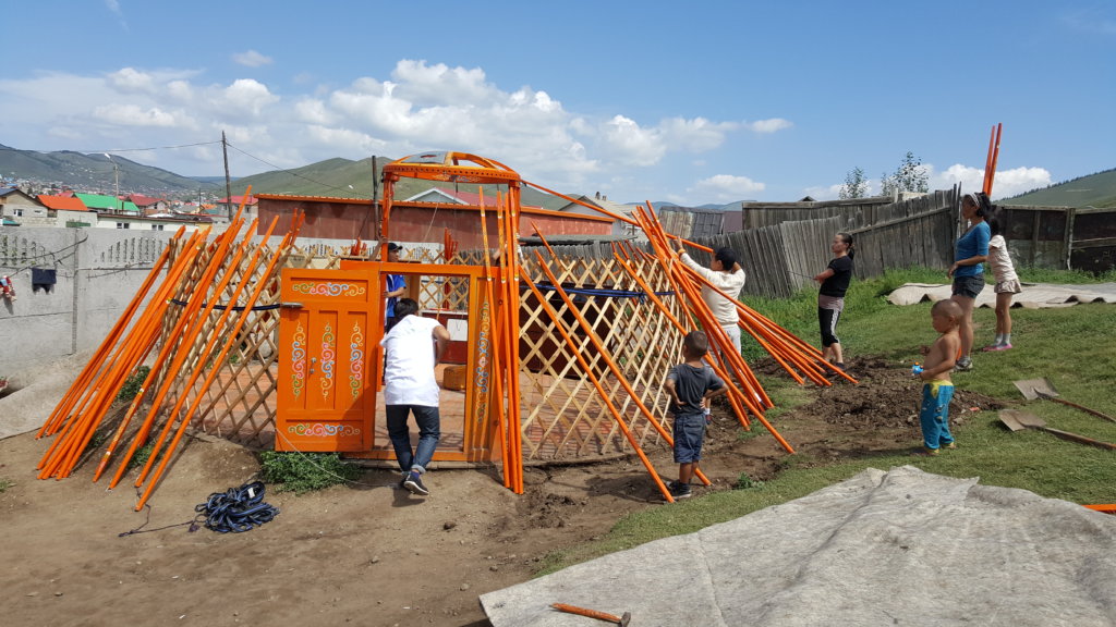 A Dream Home, GER for Mongolian Needy Children
