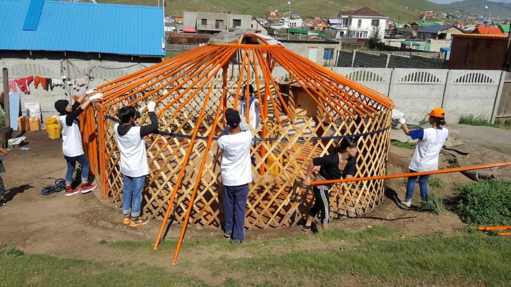 A Dream Home, GER for Mongolian Needy Children