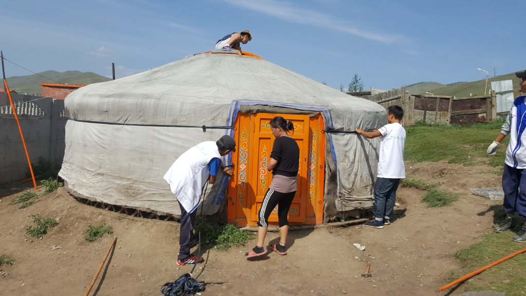 A Dream Home, GER for Mongolian Needy Children