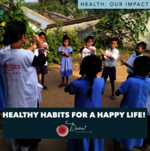 Educating youth on key topics like hygiene