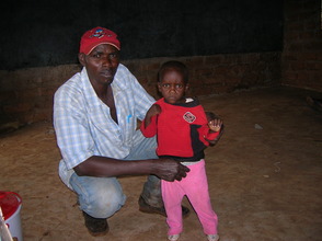 Mwanzia with CHW Mutinda
