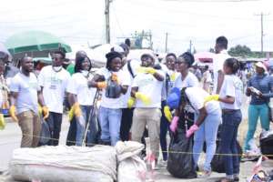 plastic street cleaning and sensitization