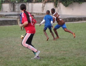 Football - Children vs. personnel