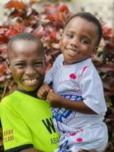 Our two youngest at Land of Hope