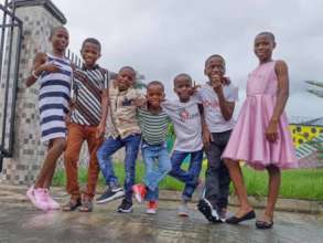 Sal's Shoes donated 2 pairs to each child