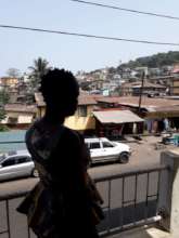 A free woman - Mariatu visits our Freetown office