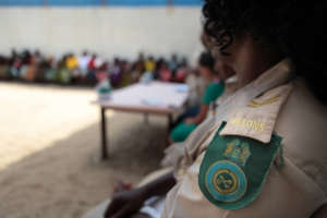 Female prison officer