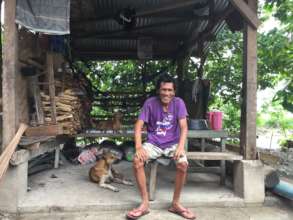 A farmer we supported