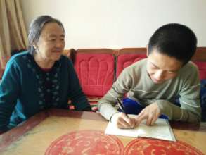 Zhenming Interviewing Grandma