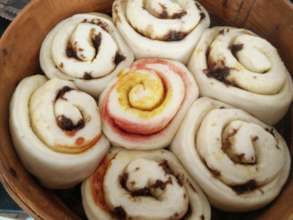 Steam buns hand-made by Grandma